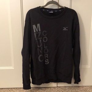 XL men’s black mizuno sweatshirt